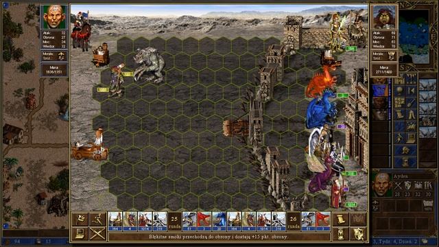 Heroes of Might and Magic 3 Mapa Last Real Heretic Ayden vs Gundula смотреть онлайн