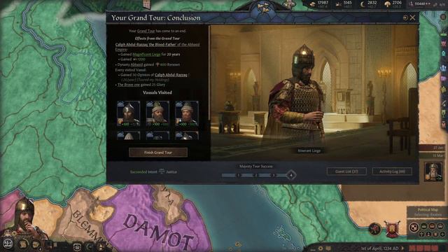 Crusader Kings 3 الموسم السادس/ح 14.. الوعد الصليبي смотреть онлайн