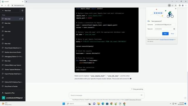 how to get a list of impala hostnames in python смотреть онлайн