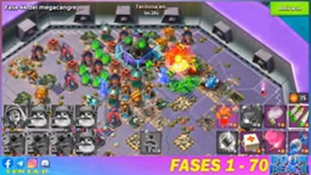 FASES 1 - 70 TRIBAL CRAB [BOOM BEACH 2021 ] смотреть онлайн