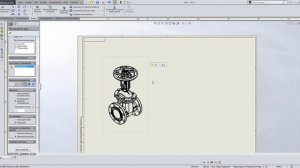 Solidworks. Вид с разнесенными частями + чертеж
