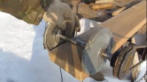 ЦЕПНОЙ РЕДУКТОР своими руками без токаря