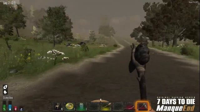 7 Days to Die Alpha 12.3 #2 Медведь Джокера