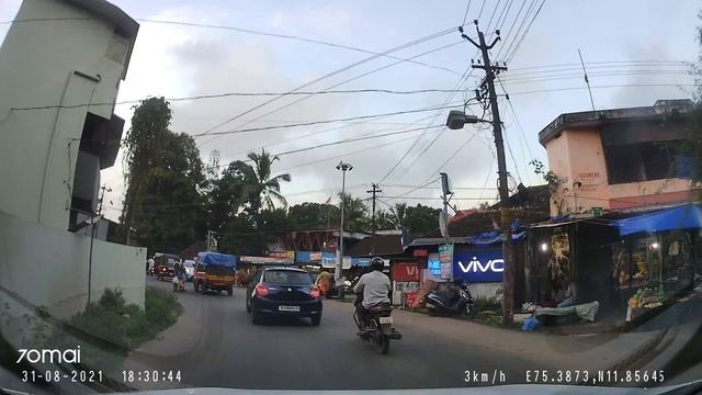 70mai A800 4K Dash cam sample video смотреть онлайн