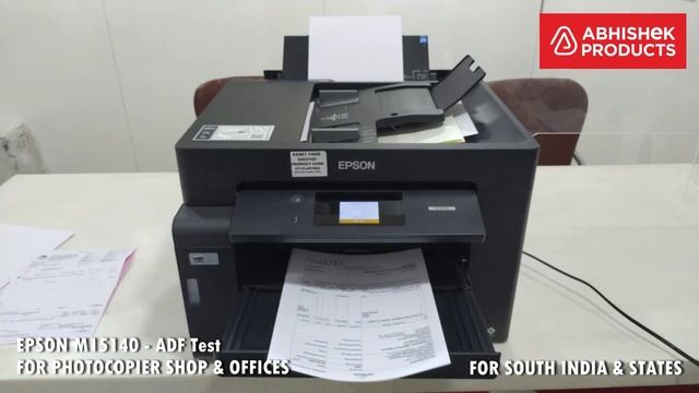 Epson M15140 A3 Wi-Fi Duplex All-in-One Ink Tank Printer | For Photo Copier and Offices | Part 2 смотреть онлайн