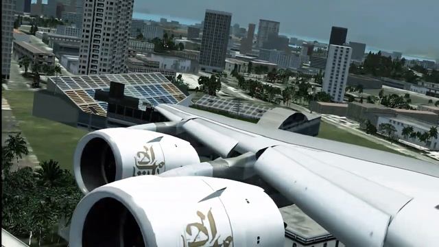 FSX A380 Kai-Tak смотреть онлайн