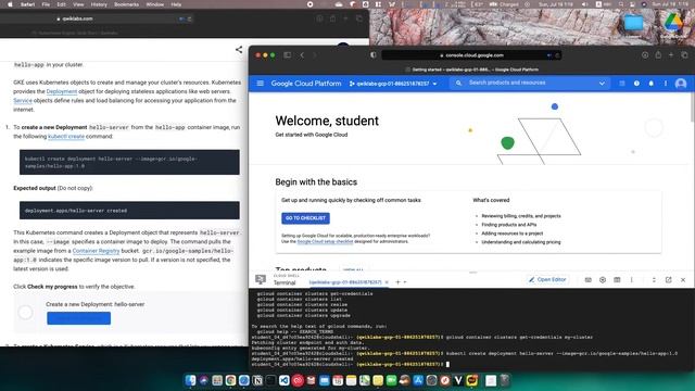 Qwiklabs | Kubernetes Engine: Qwik Start [GSP100] смотреть онлайн