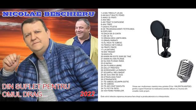 Din Suflet Pentru Omul Drag.Nicolae Beschieru.2022