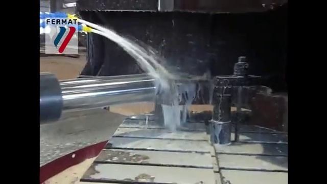 FERMAT Горизонтально-расточной станок с поворотным столом WFT 13 CNC - Торцевая фрезеровка смотреть онлайн