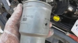 Замена топливного фильтра Ниссан Примьера P12, 2.2 dci