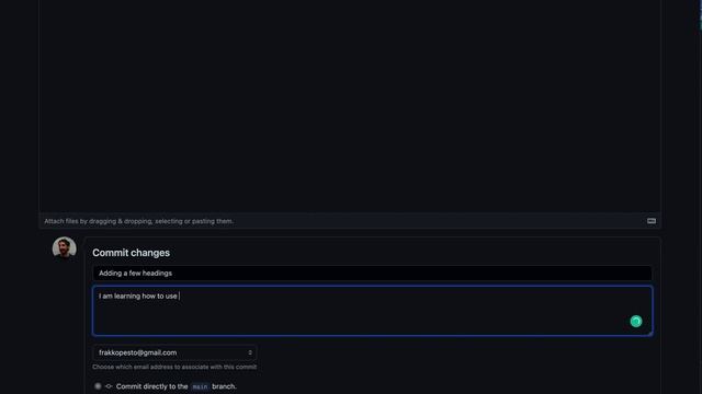 GitHub Edit An Existing MarkDown File using the WebUI смотреть онлайн
