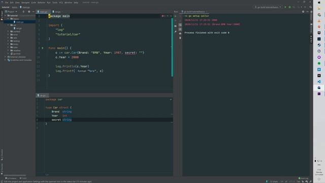 [Golang] Structs смотреть онлайн