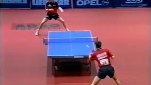 TIMO BOLL - JORG ROSSKOPF 2001 FINAL GERMAN NATIONAL TABLE TENNIS смотреть онлайн