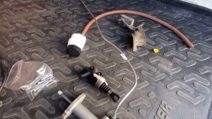 Как заменить тросиковое сцепление на гидравлическое Volkswagen Т4 своими руками.