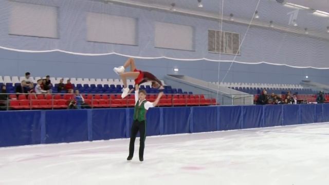 Варвара Черемных - Даниил Бутенко. Произвольная программа. Юниоры. Контрольные прокаты 2022 смотреть онлайн