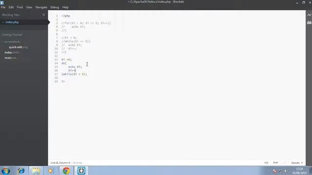 Php Tutorial - Do while loop смотреть онлайн