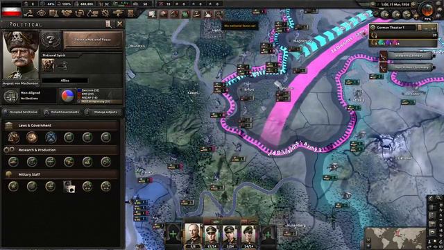 Capitulate Germany ingame time HoI4 speedrun 1.10.5 смотреть онлайн