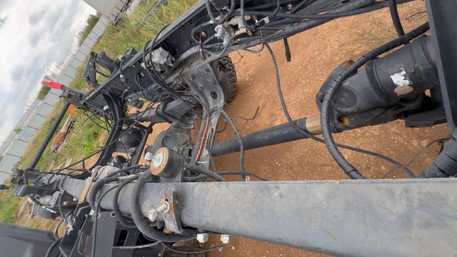 Рама с мостами КамАЗ 65225