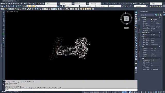 UKUR TANAH - AUTOCAD - CONVERT POINTS TO TEXT WITH ELEVATIONS (LISP) смотреть онлайн