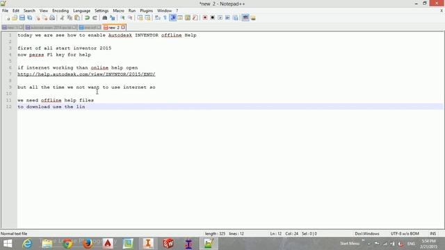 How to download & use Autodesk Inventor 2015 offline Help #01 смотреть онлайн