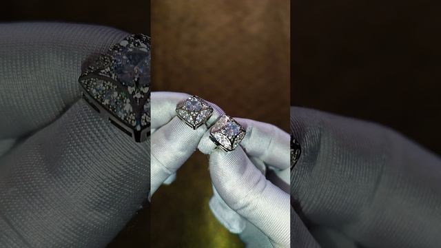 Модная бижутерия 2022/23 - элегантные серьги - гвоздики с цирконием. смотреть онлайн