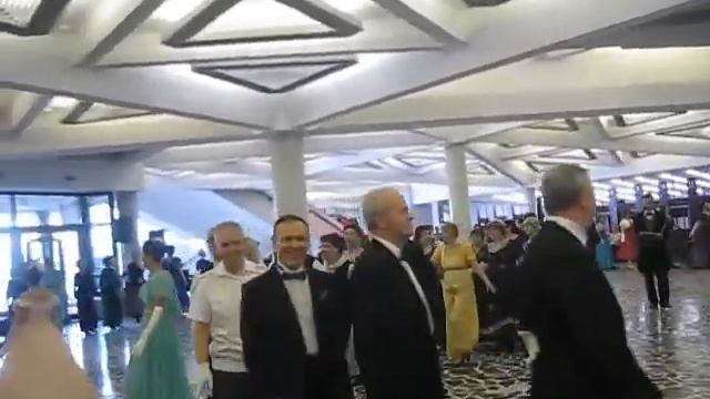 Исторические бальные танцы в Зеленограде. смотреть онлайн
