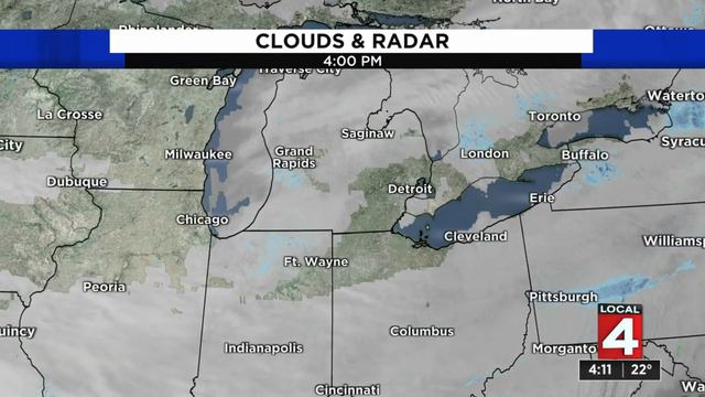 Metro Detroit weather: Frigid temperatures continue through Wednesday morning смотреть онлайн