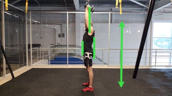 Трастеры с гантелями. Dumbbell thrusters. Техника выполнения