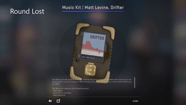 Drifter By Matt Levine CSGO Music Kit смотреть онлайн