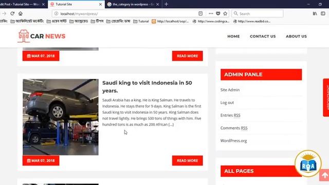Wordpress Theme Development part-25. How To Display Posts By Tag in wordpress (tag.php) смотреть онлайн