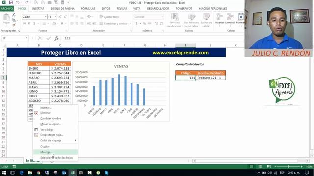 Proteger Libro en Excel | Excel Aprende смотреть онлайн