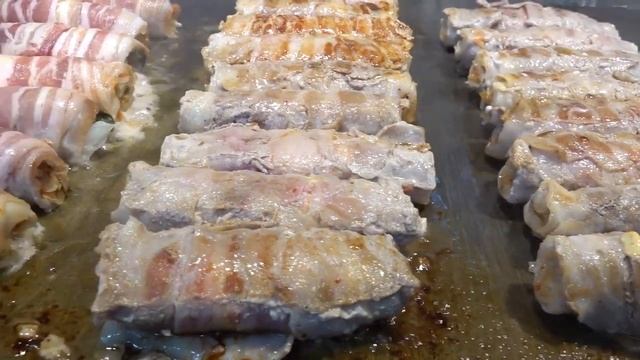 ОЧЕНЬ ВКУСНЫЙ Рулет из бекона с сыром А ТАК-ЖЕ ДРУГИЕ БЛЮДА ! смотреть онлайн