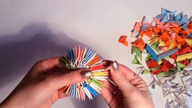 Ёлочная Игрушка Из Модулей | Модульное Оригами | Мастер Класс смотреть онлайн