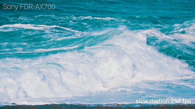 Sony FDR-AX700 slow & stop motion test смотреть онлайн