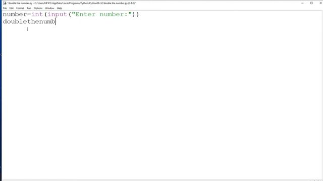 Double the number by python смотреть онлайн
