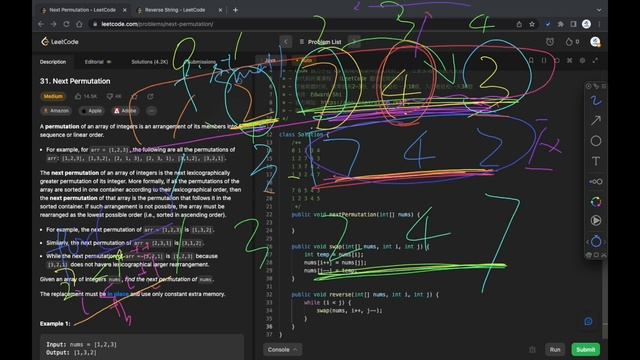 【LeetCode 刷题讲解】31. Next Permutation 下一个排列 |算法面试|北美求职|刷题|留学生|LeetCode|求职面试 смотреть онлайн