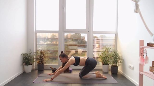 Практика йоги на укрепление мышц кора смотреть онлайн