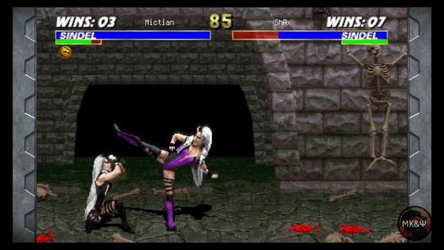 Let'sPlay13. играем в Ultimate Mortal Kombat 3 c превосходящим по классу ShAx смотреть онлайн