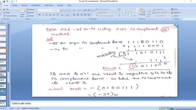 addition and subtraction of signed binary numbers, classification of binary codes. смотреть онлайн