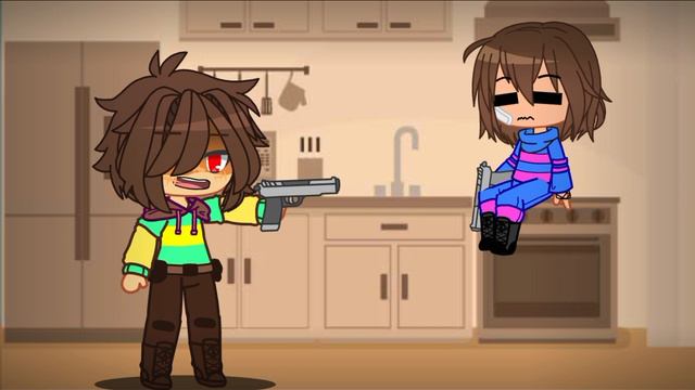 || baby with a gun meme || deltarune + undertale || смотреть онлайн