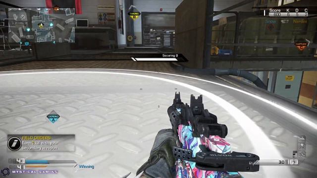 Call of Duty Ghosts - Squad Mode - Domination on Overlord (XBOX ONE) смотреть онлайн