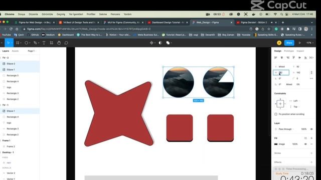 1.5 HOURS Study Figma with me, Background noise, Break with river sound, 25-5 pomodoro смотреть онлайн