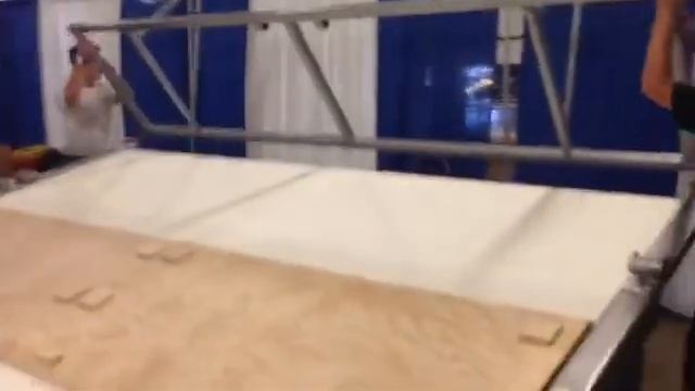 Portable ski & snowboard simulators from design to load in, set up & take down, and load in trailer смотреть онлайн