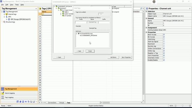 PLC S7-200 Smart OPC DA server connect with Wincc Explorer V7.5 read data from encoders смотреть онлайн