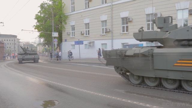 Проезд военной техники 18.06.2020/Passage of military vehicles (звук высокого качества/HQ sound) 4k смотреть онлайн