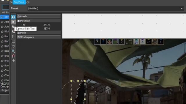 Как сделать эффект обводки оружие в Sony Vegas? смотреть онлайн