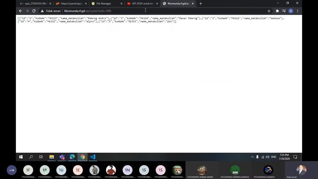 API JSON untuk koneksi database MySQL ke Python Kivy / KivyMD (Bagian 2) смотреть онлайн