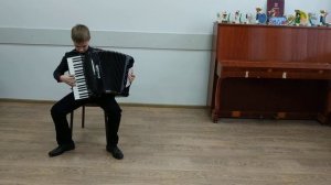 Лев Надежкин. Обр. Г.Глубокова Вариации на тему песни "Степь да степь кругом" В.Фоменко. Тарантелла