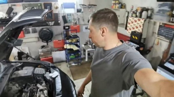 Шкода Октавия. Диагностика и чистка форсунок. Чистка клапанов.