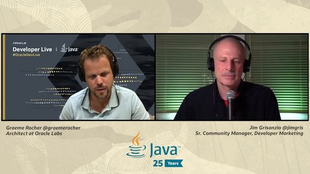 Graeme Rocher on Oracle Developer Live Java and Developer Productivity смотреть онлайн